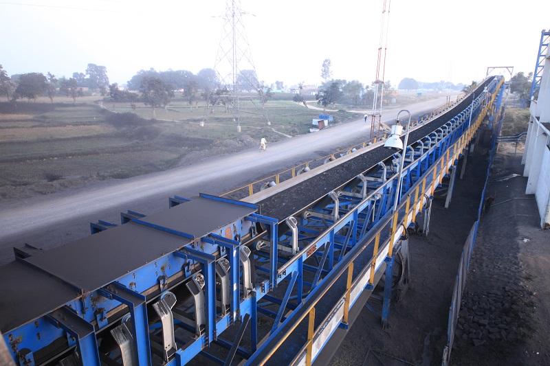 Long Distance DTII belt conveyor