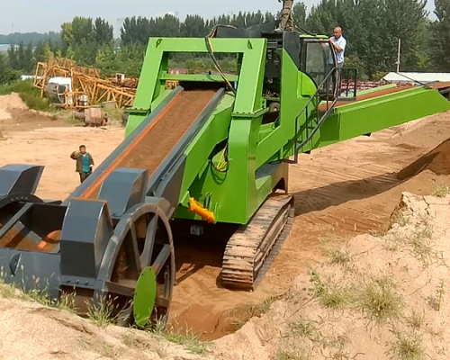 Roda baldi berkembar mudah alih JXLQ-500 Crawler