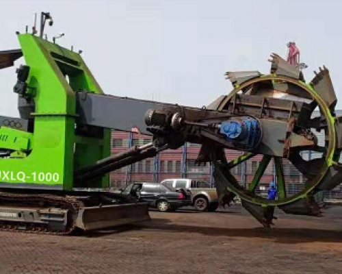 Roda baldi tunggal mudah alih JXLQ-1000 Crawler